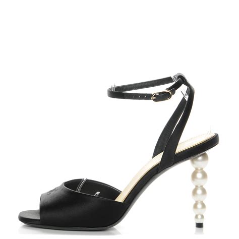 chanel shoes high heels black دبي|chanel sandals real real.